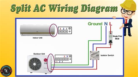 wiring diagram for split system air conditioner PDF