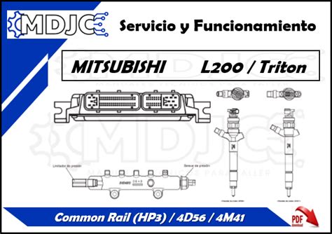 wiring diagram mitsubishi triton common rail Kindle Editon