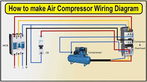 wiring diagram of air compressor control PDF