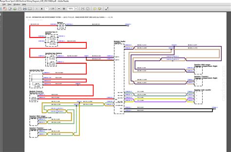 wiring diagram range rover sport PDF