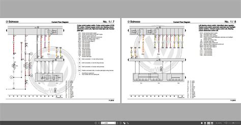 wiring diagrams volkswagen sirocco Kindle Editon