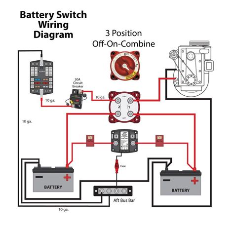 wiring schematics for dual batteries on a boat PDF