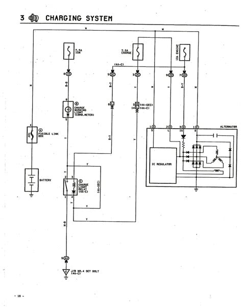 wiring toyota corolla alternator Kindle Editon