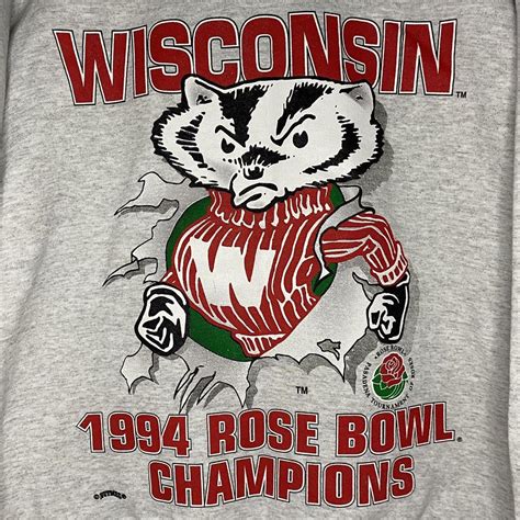 wisconsin badger sweatshirt