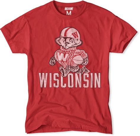 wisconsin badger tee shirts