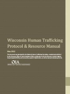 wisconsin human trafficking protocol and resource manual 2 PDF