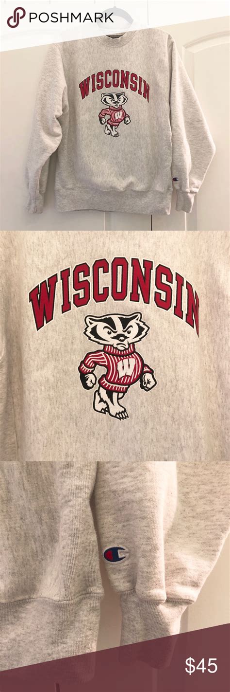 wisconsin university sweatshirts