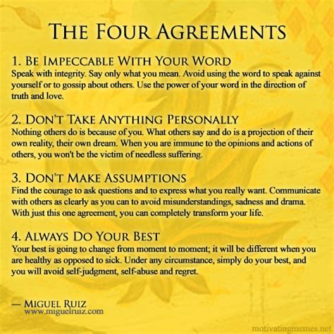 wisdom from the four agreements wisdom from the four agreements Doc