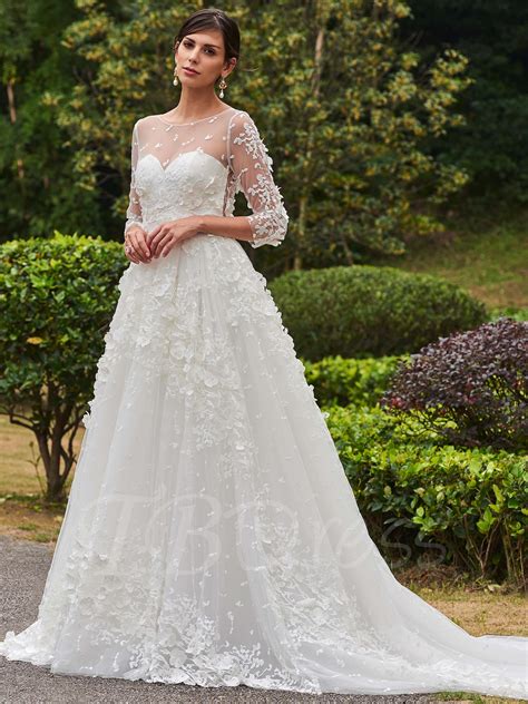 with sleeves wedding dresses