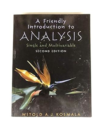 witold-kosmala-analysis-solutions Ebook Kindle Editon