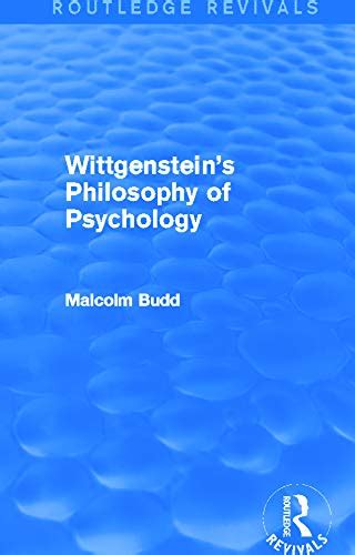 wittgensteins philosophy of psychology routledge revivals PDF