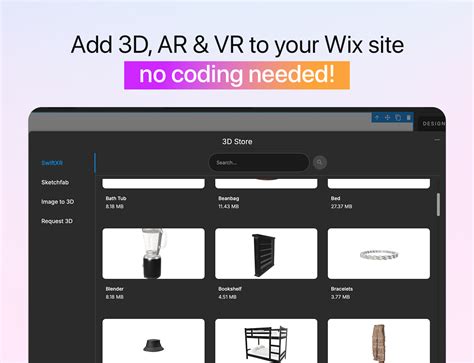 Wix Ar Vr Template