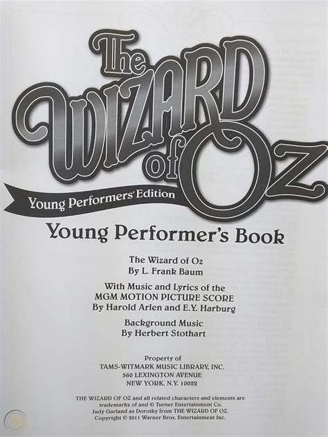 wizard of oz script Ebook Doc