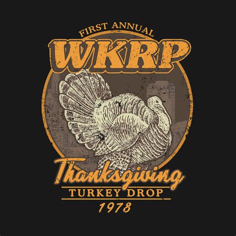 wkrp turkey drop t-shirt