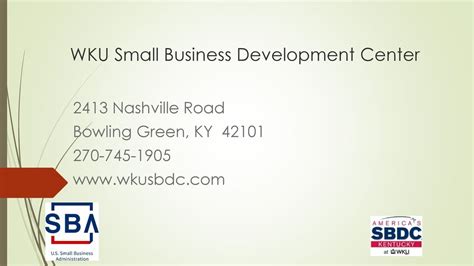 wku small business development Reader