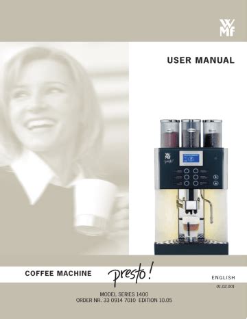 wmf presto user manual Epub
