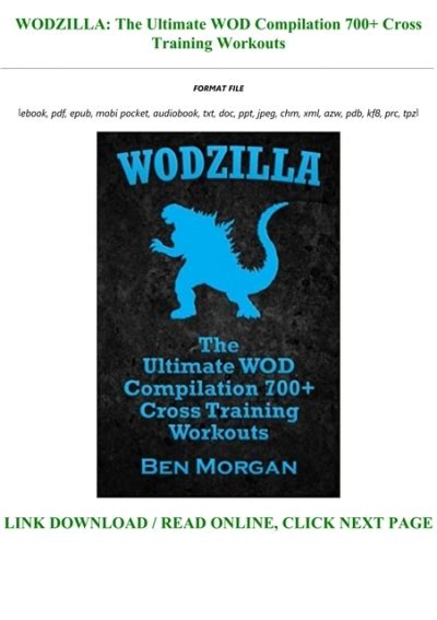 wodzilla the ultimate wod compilation 700 cross training workouts Reader