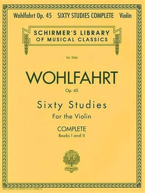wohlfahrt sixty etudes for violin op 45 book 1 sharp Doc