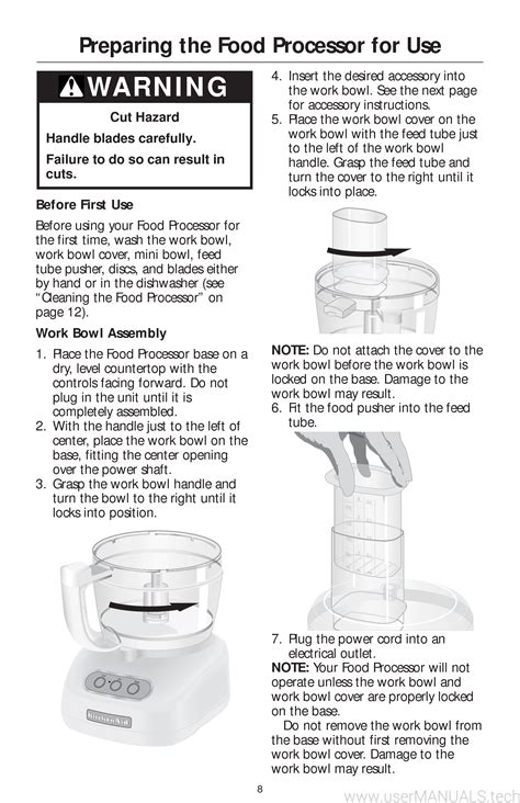 wolf food processor owners manual Kindle Editon