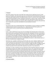 wolf motors case study Doc