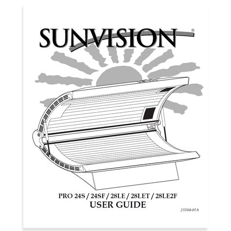 wolff sunvision pro 28 lx user manual Kindle Editon