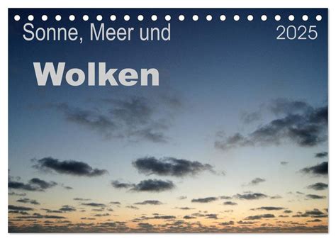 wolken tischkalender fotografische jahresreise monatskalender Doc