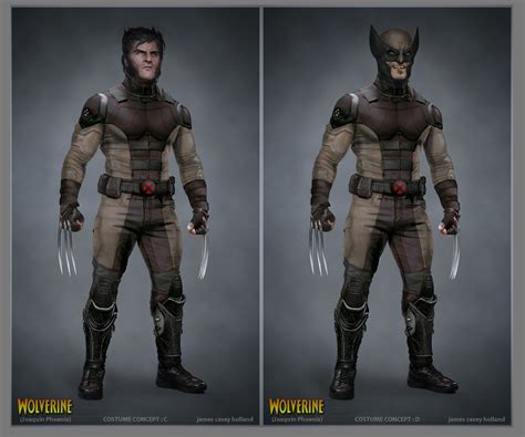 wolverine brown comic costume