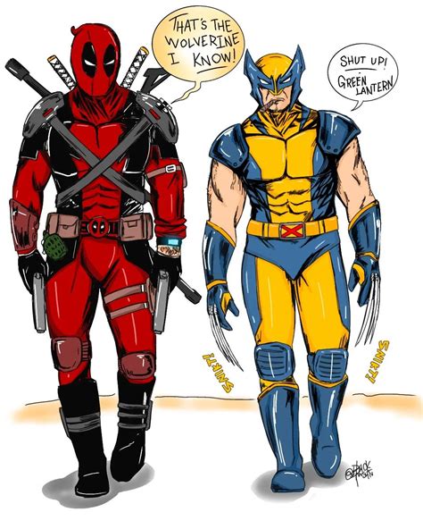 wolverine x deadpool ship