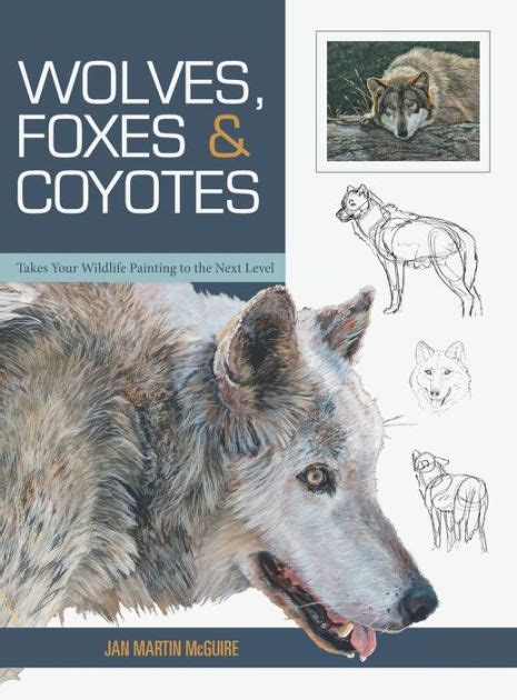 wolves foxes and coyotes wildlife painting basics Kindle Editon