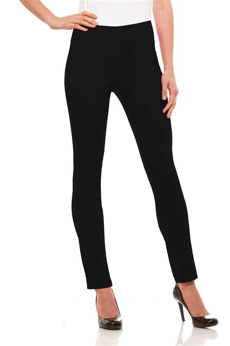 women's black dress pants