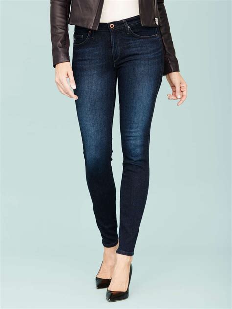 women's dark jeans