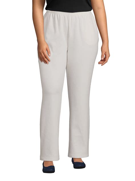 women's pull on pants elastic waist
