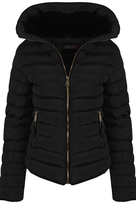 women's winter jacket black