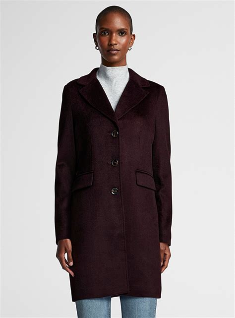 women's wool overcoat