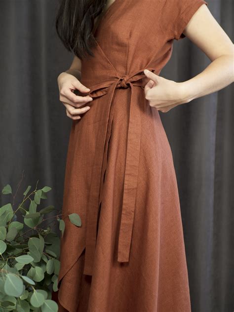 women's wrap dress