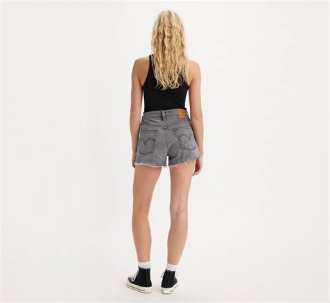 women high rise jean shorts saled