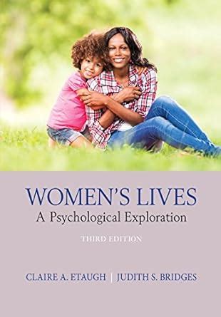 women s lives a psychological exploration 3rd edition Epub
