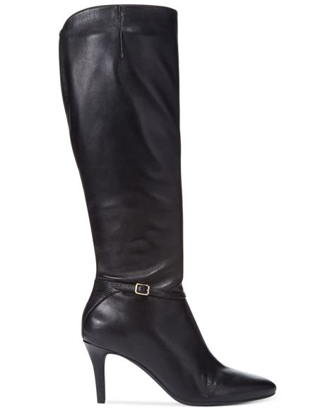 womens black dress boots