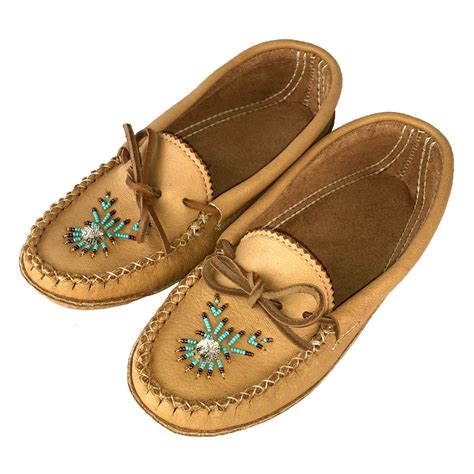 womens leather moccasin shoes