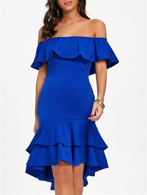 womens ruffle dress