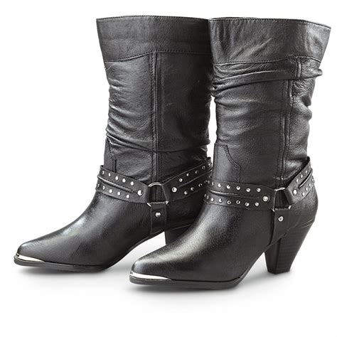 womens slouch boots