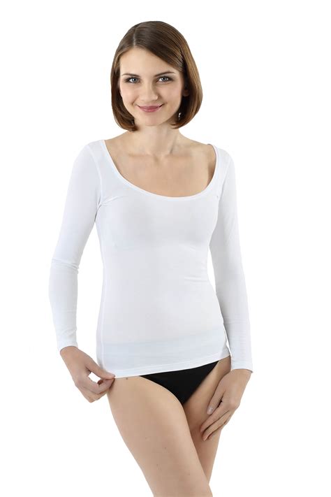 womens white undershirt