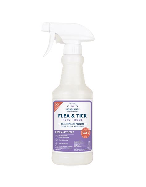 wondercide flea and tick rosemary scent spray