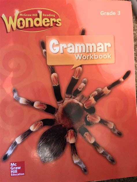 wonders grammar workbook Reader