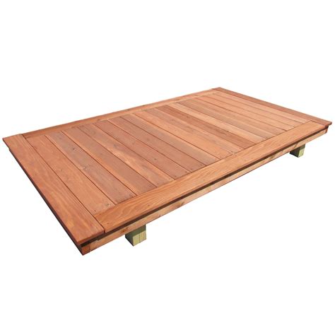 wood platform