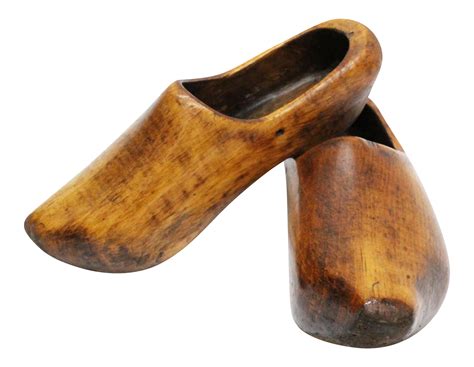 wooden shoe