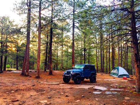 woods canyon lake camping