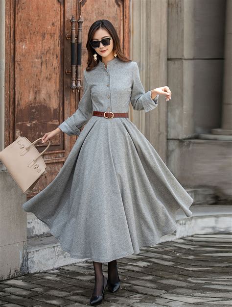 wool dress