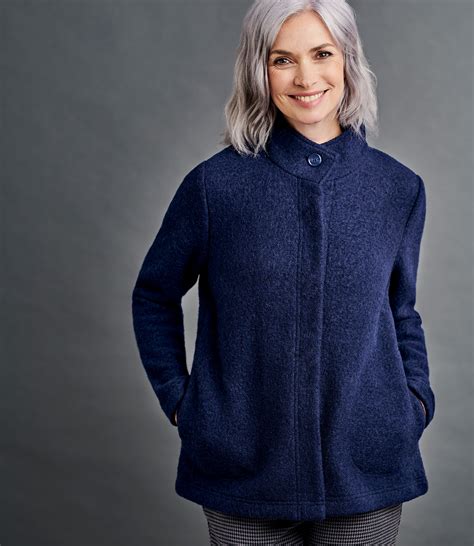 wool jacket female