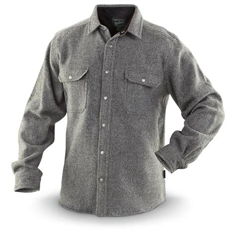 wool shirts mens